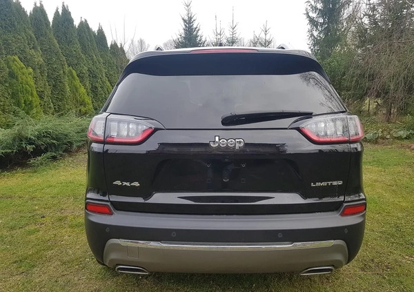 Jeep Cherokee cena 111000 przebieg: 32500, rok produkcji 2019 z Ryki małe 46